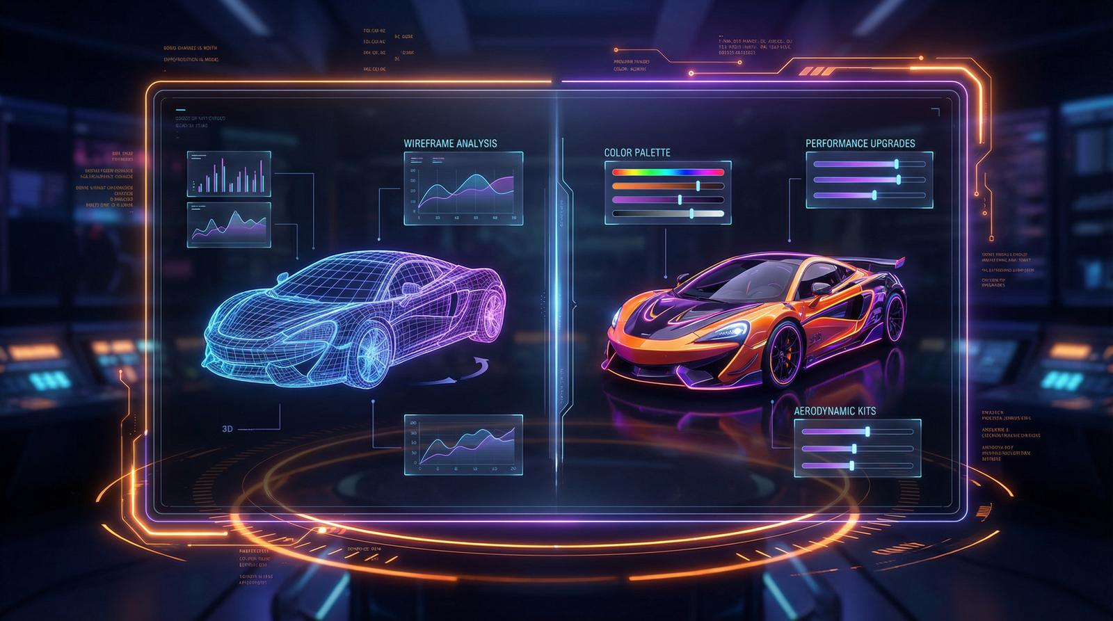 里番AI改装设计界面